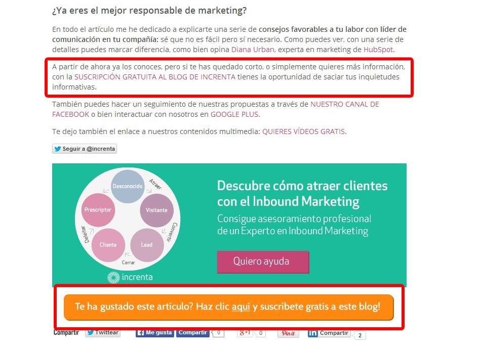 blog corporativo