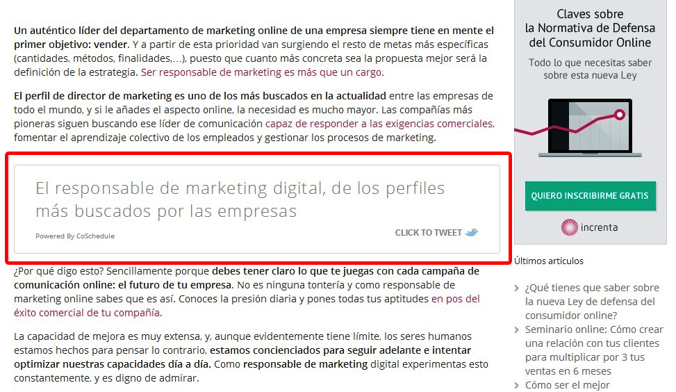 blog corporativo